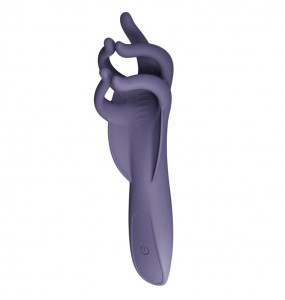 Yunman - Male Vibration Finger Penis Trainer (Chargeable - Navy Blue)